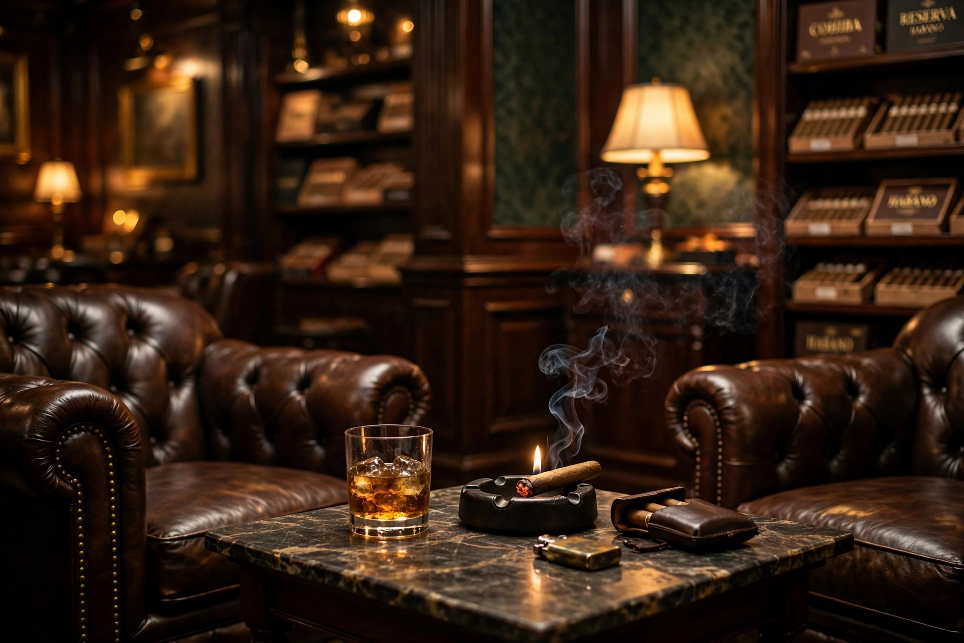 Cigar lounge